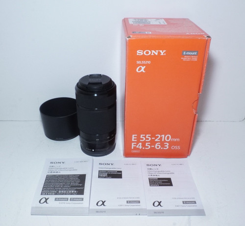Sony sel55210 210mm - sony, 55–210mm