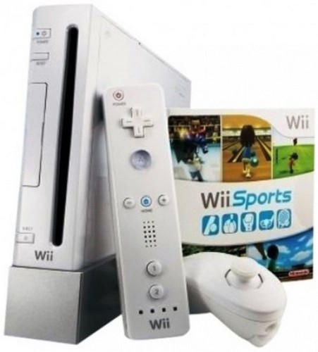 Nintendo wii console bianca - console,